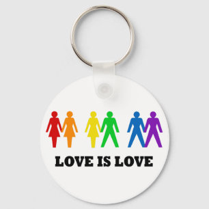 Liebe ist Liebe Schlüsselanhänger