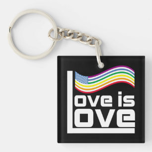 Liebe ist Liebe Schlüsselanhänger