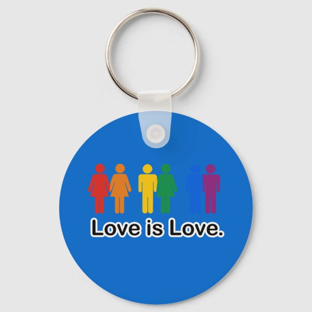 Liebe ist Liebe. Schlüsselanhänger (Vorderseite)