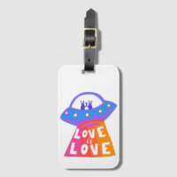 LIEBE IST LIEBE Space Außerirdischen Farbenfrohe R