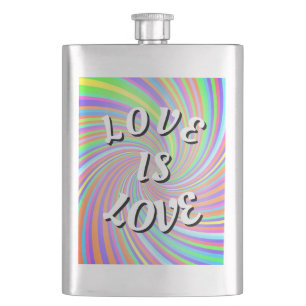 Liebe ist Liebe-Stolz Flachmann