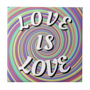 Liebe ist Liebe-Stolz Fliese