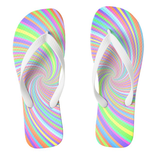 Liebe ist Liebe-Stolz Flip Flops (Fußbett)
