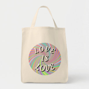 Liebe ist Liebe-Stolz Tragetasche
