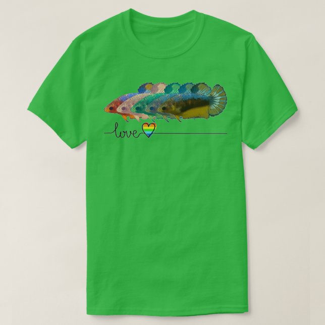 Liebe ist Liebe T-Shirt (Design vorne)