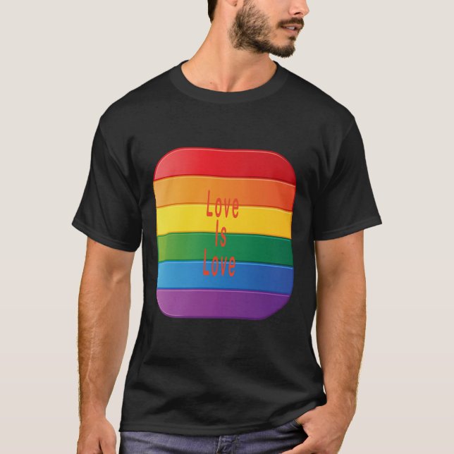 Liebe ist Liebe T-Shirt (Vorderseite)