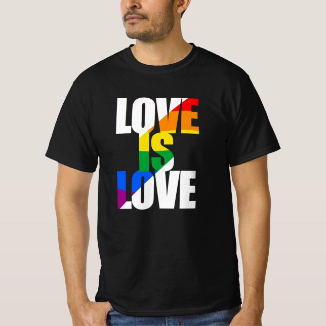 LIEBE IST LIEBE T-Shirt (Vorderseite)