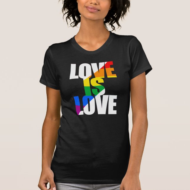LIEBE IST LIEBE T-Shirt (Vorderseite)