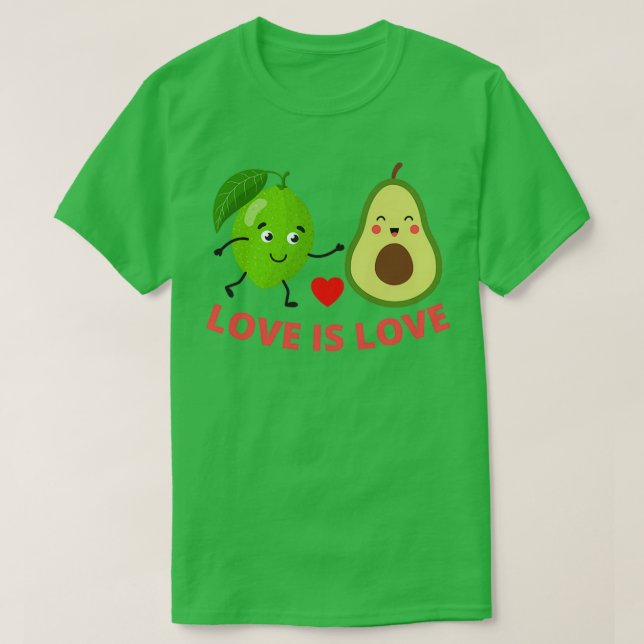 Liebe ist Liebe T-Shirt (Design vorne)