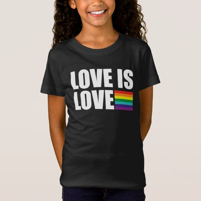 Liebe ist Liebe T-Shirt (Vorderseite)