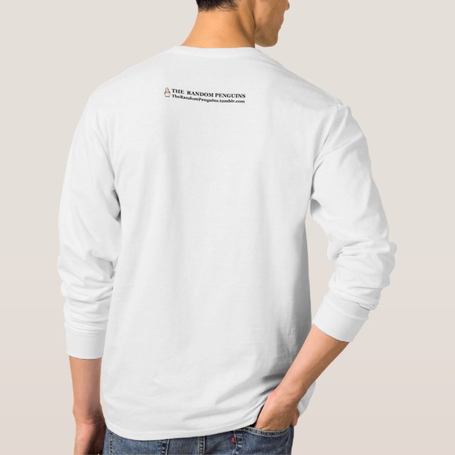 "LIEBE IST LIEBE" T - Shirt (Männer: Langärmlig) (Rückseite)
