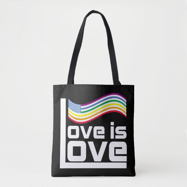 Liebe ist Liebe Tasche (Vorderseite)