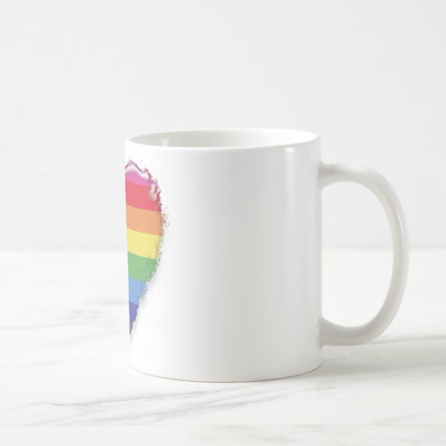 Liebe ist Liebe-Tasse Kaffeetasse (Rechts)