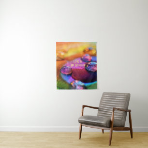 LIEBE IST MEIN RELIGION WALLART Tapestry (50" x 60 Wandteppich