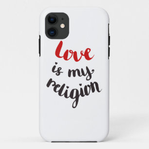 Liebe ist meine Religion iPhone 11 Hülle