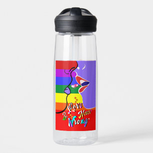 Liebe ist nie falscher Stolz Trinkflasche