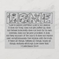 Liebe ist patient Kind-nie Versagt~Scripture~Weddi