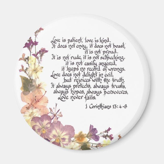 Liebe ist Patient Magnet (Vorne)