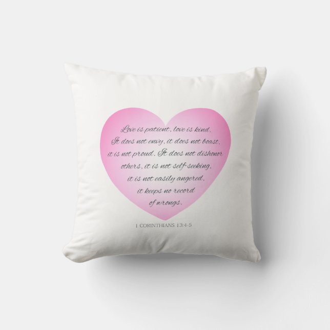 Liebe ist Patientenquote Valentine | Dekokissen (Vorderseite)