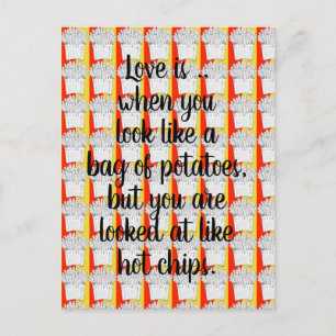 Liebe ist .. Postkarte