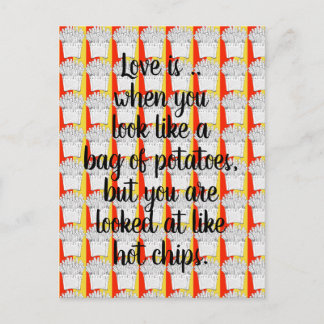 Liebe ist .. Postkarte