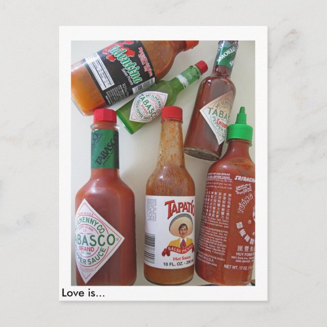 Liebe ist… postkarte (Vorderseite)