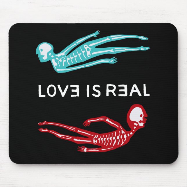 Liebe ist real  mousepad (Vorne)