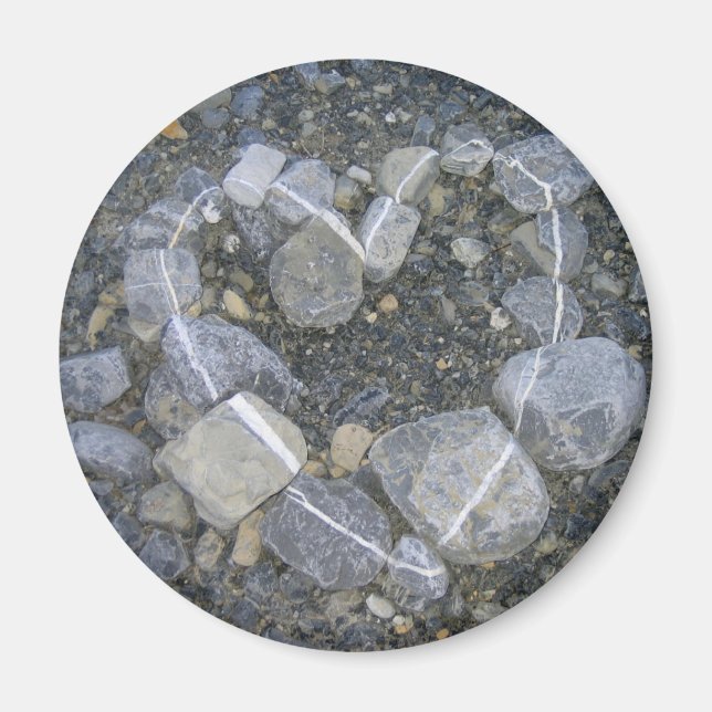 Liebe ist Rock Solid Magnet (Vorne)