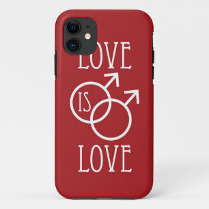 Liebe ist Rot der Liebe-(Mann) Case-Mate iPhone Hülle
