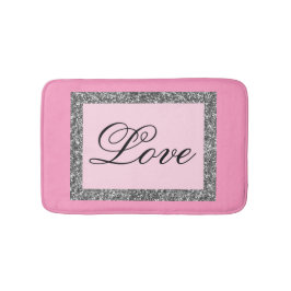 Liebe ist schön badematte