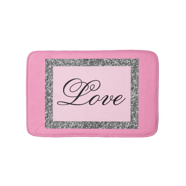 Liebe ist schön badematte (Vorderseite)