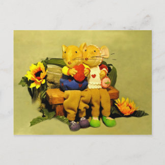 Liebe ist so schön postkarte