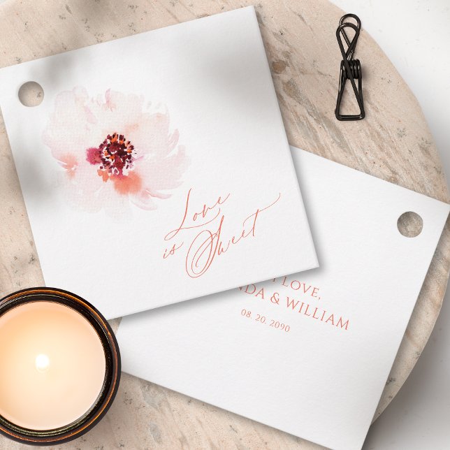 Liebe ist süß - Romantische Round-Gift-Tag Geschenkanhänger (Von Creator hochgeladen)