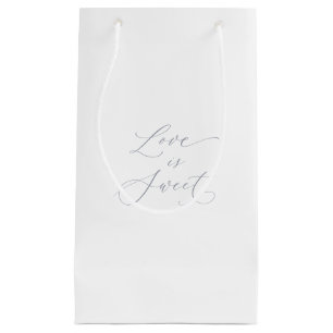 Liebe ist süße Hochzeit Kleine Geschenktüte