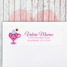 Liebe ist süße sexy Hot Chocolate Tasse Bridal