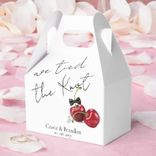 Liebe ist süßes Kirschobst GASTGESCHENK HOCHZEIT Geschenkschachtel