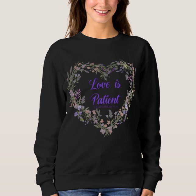 Liebe ist.... sweatshirt (Vorderseite)