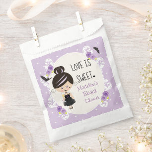 Liebe ist Sweet Gothic Brautparty Favoriten Geschenktütchen
