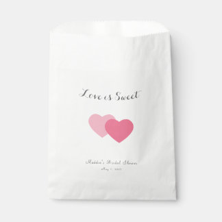 Liebe ist Sweet Hearts Brautparty Gefallen Leckere Geschenktütchen