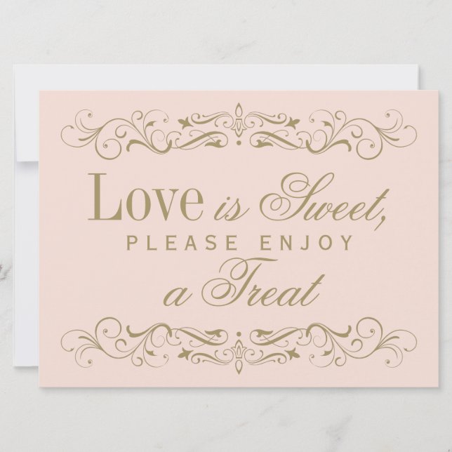 Liebe ist Sweet Vintag Blush Antique Geblüht (Vorderseite)