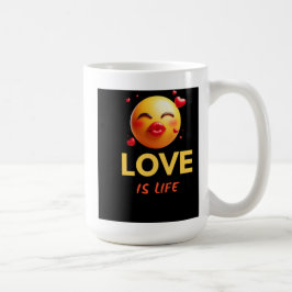 Liebe ist Tasse des Lebens