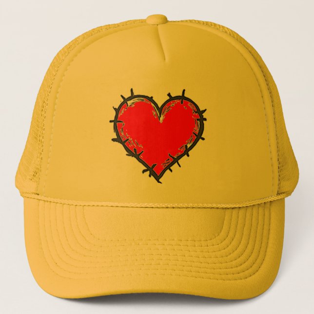 Liebe ist  truckerkappe (Vorderseite)