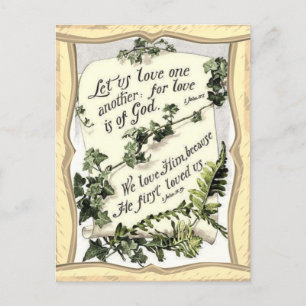 Liebe ist von Gott Postkarte