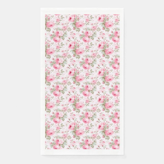 Liebe ist wie eine Rose Serviette (Vorderseite)