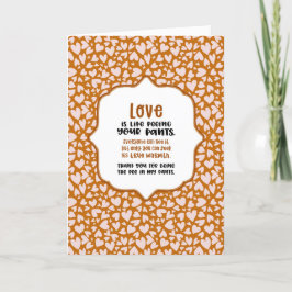 Liebe ist wie Pissen Eure Pants Valentine Funny Feiertagskarte