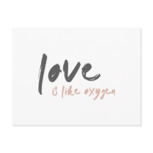 Liebe ist wie Sauerstoff | Modern Sweet Romantic o