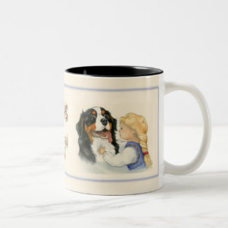 Liebe ist… zweifarbige tasse