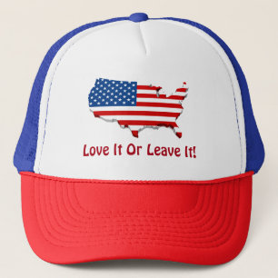 Liebe It America Trucker Hat Truckerkappe