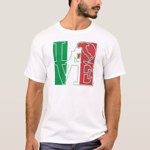 LIEBE Italienischer Stil T-Shirt