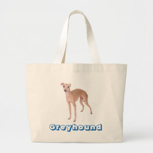 Liebe Italienisches Windspiel-Welpen-Hund-Tasche Jumbo Stoffbeutel